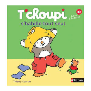 Livre T'Choupi s'habille tout seul 