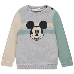 Pull Mickey Disney doublé velours pour bébé garçon 