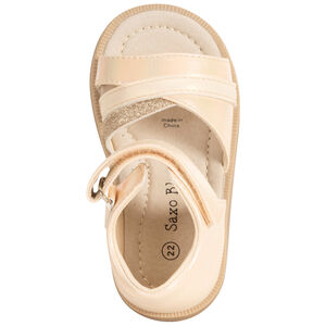 Sandales velcro effet irisé pour bébé fille 