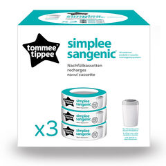 Recharges Simplee - X3 , Sangenic