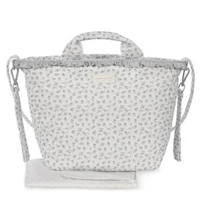 Sac à langer Little Bloom Fleurs Gris 