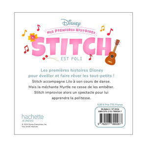 Livre Disney "Mes premières histoires - Stitch est poli" 