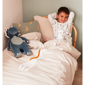 Peluche Dino en veloudoux 40 cm 