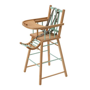 Chaise-haute traditionnelle André hybride menthe 