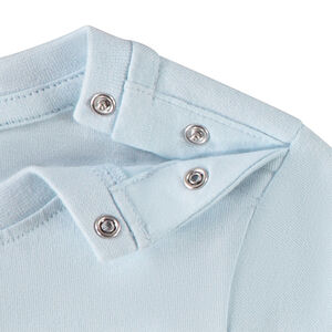 T-shirt manches courtes uni avec print marin pour bébé garçon  