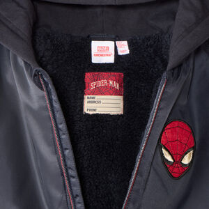 Blouson garçon coupe teddy à capuche Spider-Man Marvel 