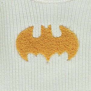 Pull en tricot patch bouclettes Batman Warner pour bébé garçon 