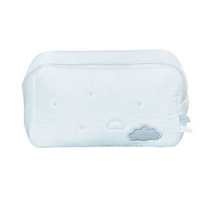 Trousse De Toilette En Mousseline De Coton Lily Mint Orchestra Fr