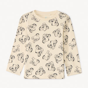 T-shirt manches longues imprimé Simba Disney pour bébé garçon 