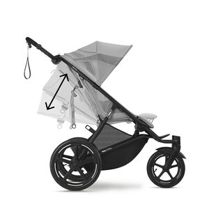 Poussette sportive tout-terrain Avi Spin fog grey 