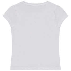 T-shirt manches courtes print fantaisie fille 