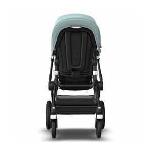 Poussette duo Fox 2 complète - Noir et Bleu Vapeur 