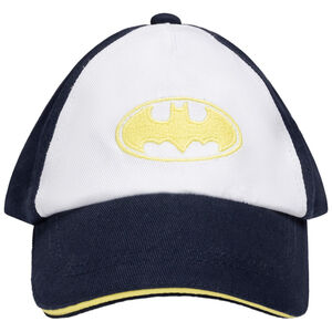 Casquette bicolore brodée Batman Warner pour bébé garçon 