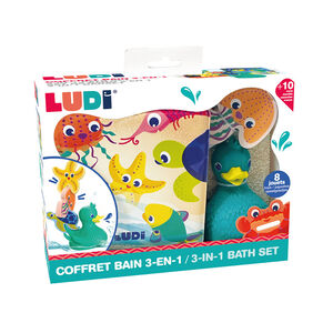 Coffret de bain 3-en-1 Lucky Duck & Friends  