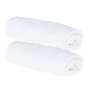 Lot de 2 draps housses - 60x120 cm 