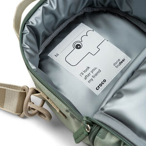 Sac à dos isotherme pour enfant Croco vert 