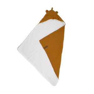 Cape de bain bi-matière 75 x 75 cm Boubou 