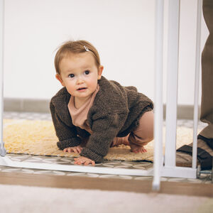 Barrière de sécurité à pression Clear Step Autoclose 2 blanc 