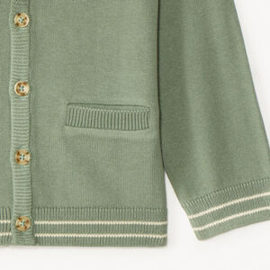 Gilet en tricot col V pour bébé garçon 
