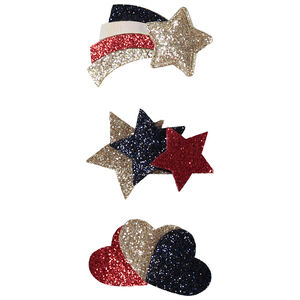 Lot de 3 barrettes pailletées fantaisie pour fille   