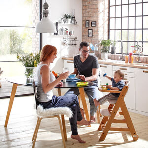 Chaise haute évolutive Beta+ en bois 