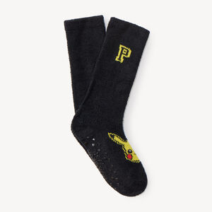Chaussettes hautes antidérapantes avec motif Pikachu 