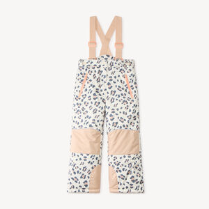 Pantalon de ski imprimé animal fille 