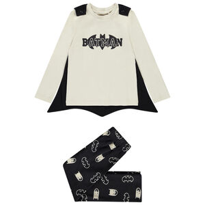 Set pyjama 2 pièces en jersey avec motif Batman Warner + cap pour garçon 