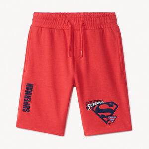 Bermuda en molleton uni Superman Warner pour garçon 