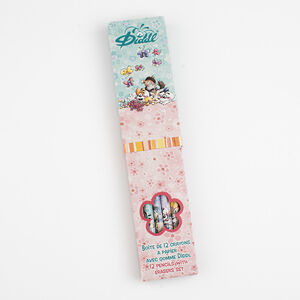 Boîte de 12 crayons de papier avec gomme multicolor Diddl et ses amis 