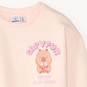 Sweat molleton fille capybara 