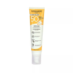 Crème solaire fluide haute protection bio SPF 50 100 ml 