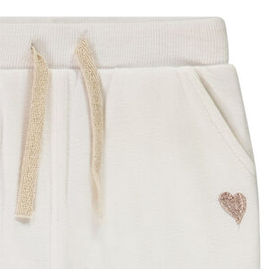 Jogging en molleton uni pour bébé fille 