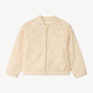 Bombers en toile avec surpiqûres fantaisie pour fille 