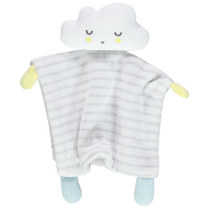 Doudou En Velours Raye Forme Nuage Orchestra Fr