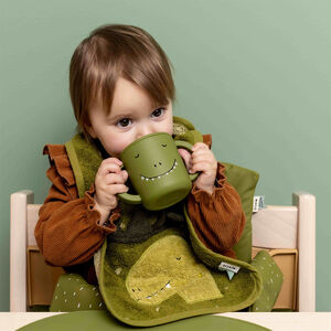 Tasse d'apprentissage en silicone Mr Dino 