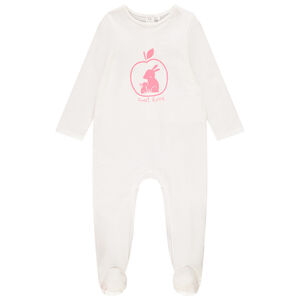 Dors-bien manches longues print lapin pour bébé fille 