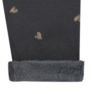 Caleçon doublé en sherpa avec imprimé cœurs pour bébé fille 