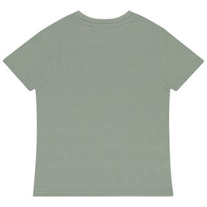 T-shirt manches courtes uni avec poche pour garçon  