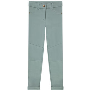 Pantalon slim en milano esprit équitation pour fille 
