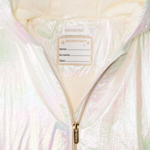 Coupe-vent iridescent en toile rembourrée fille 