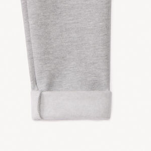 Lot de 2 caleçons unis en molleton gratté pour fille 