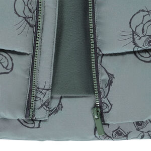 Doudoune sans manches imprimé Simba Disney pour bébé garçon 