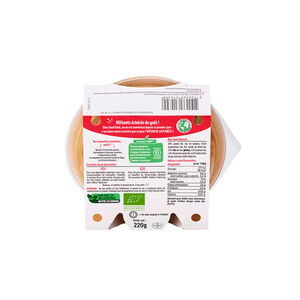 Mijoté de panais, topinambour, dinde et grains de blé - 220 g  
