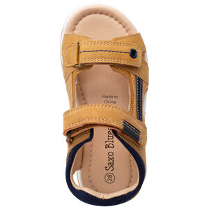 Sandales velcro effet cuir pour garçon 