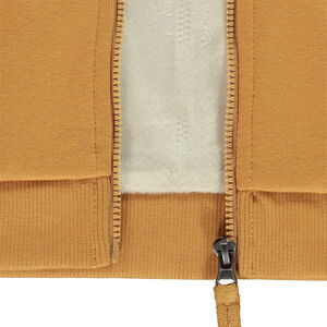 Gilet molleton à capuche doublé velours pour bébé garçon 