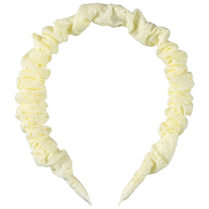 Serre-tête en broderie anglaise fille 