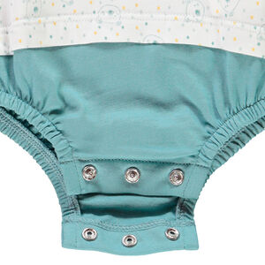 Combinaison courte bloomer effet 2en1 pour bébé garçon 