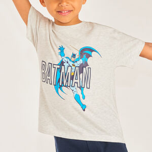 T-shirt manches courtes print Batman Warner pour garçon 