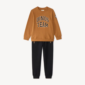 Ensemble sweat de jogging garçon "Dinos Team" 